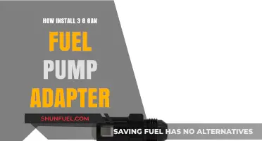Easy Guide to Installing a 3/8 to 8AN Fuel Pump Adapter