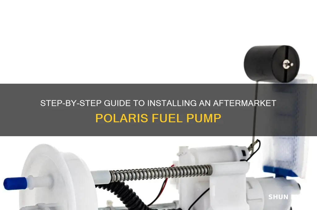 how install aftermarket polaris fuel pump