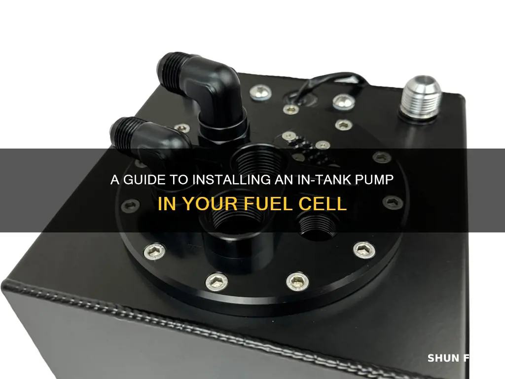 how install in tank pump in fuel cell