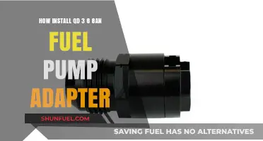 Step-by-Step Guide: Installing a QD 3/8 to 8AN Fuel Pump Adapter