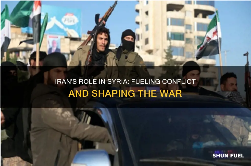 how iran fuels syria war