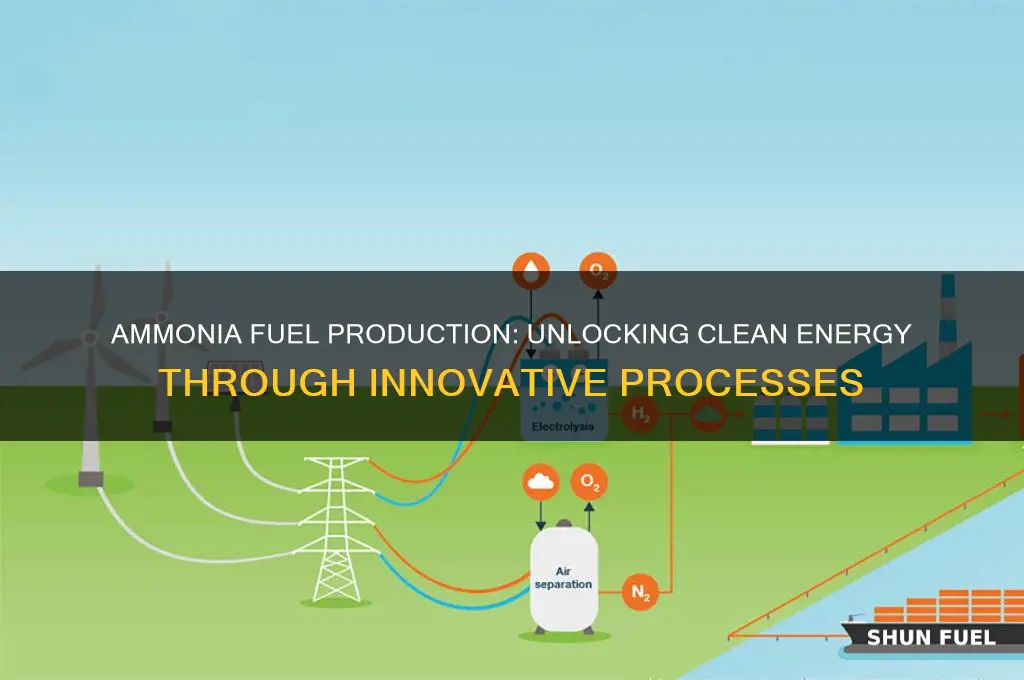 how is ammonia fuel made