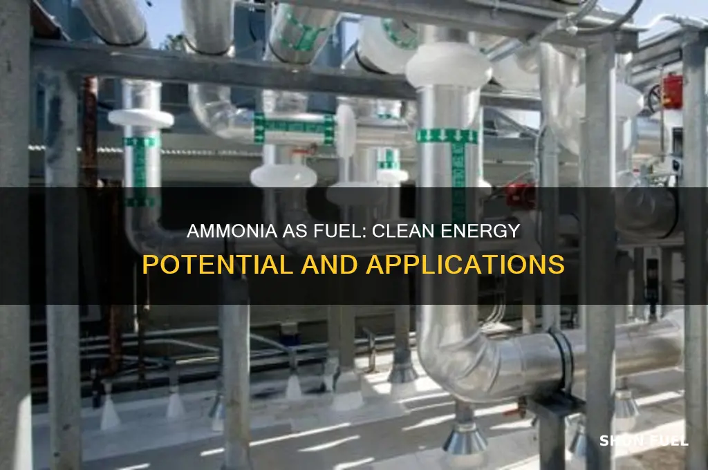 how is ammonia used as fuel