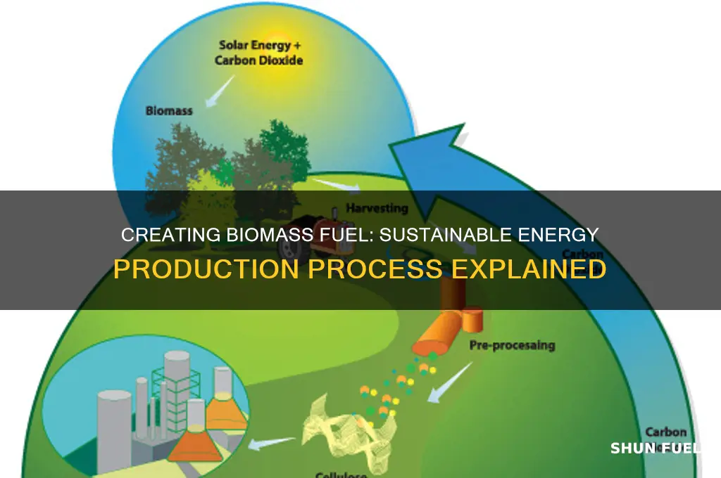 how is biomass fuel created