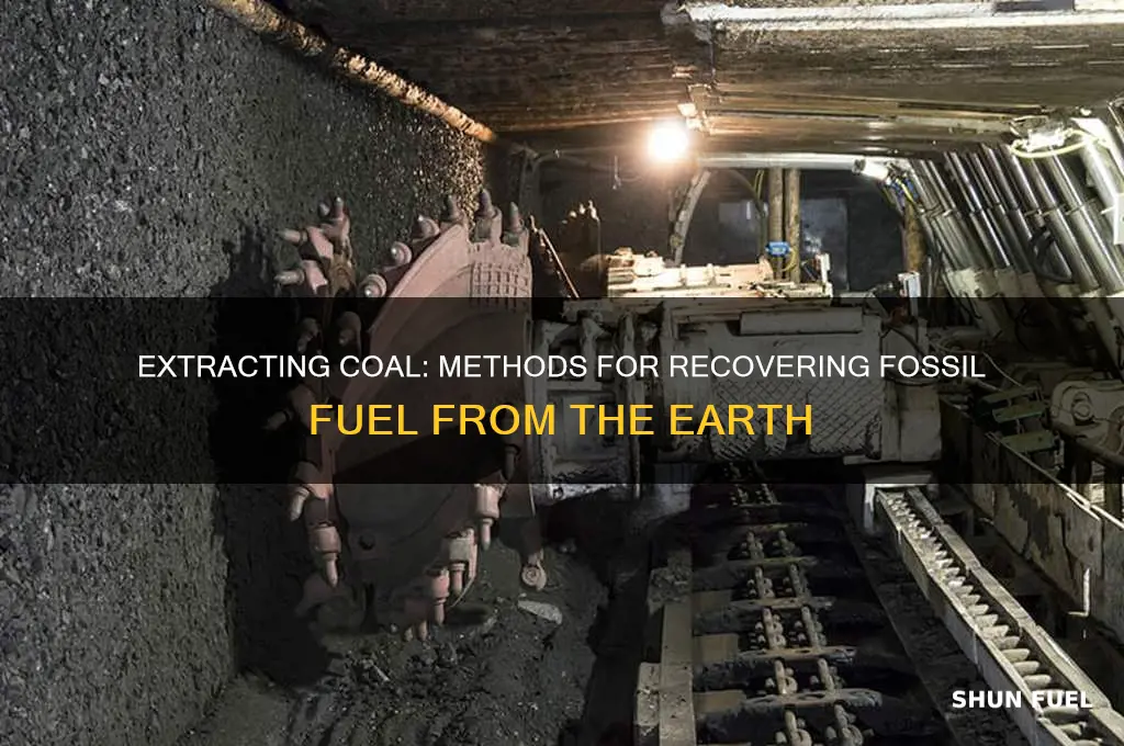 how is coal fossil fuel recovered from the ground