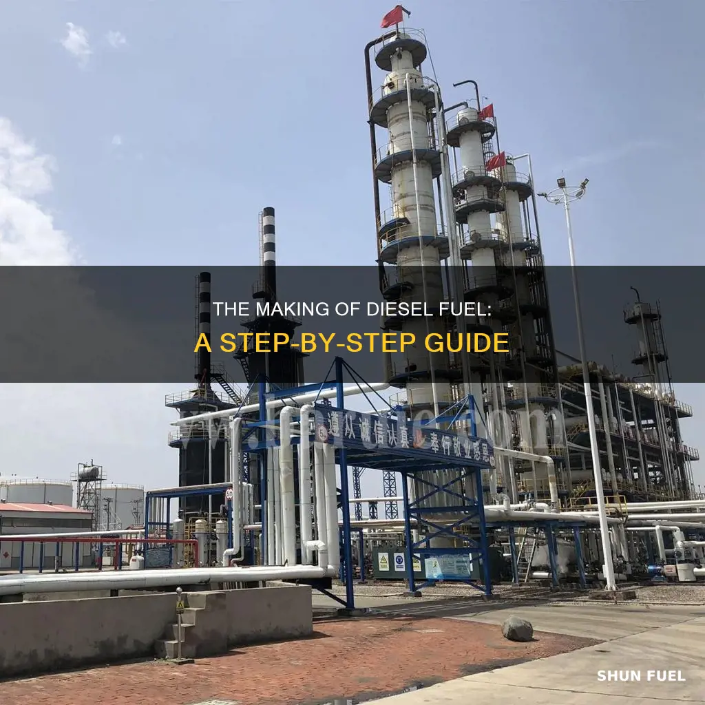 how is diesel fuel made