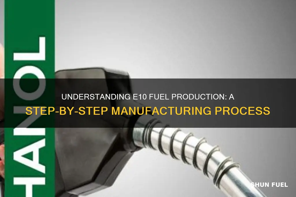 how is e10 fuel made