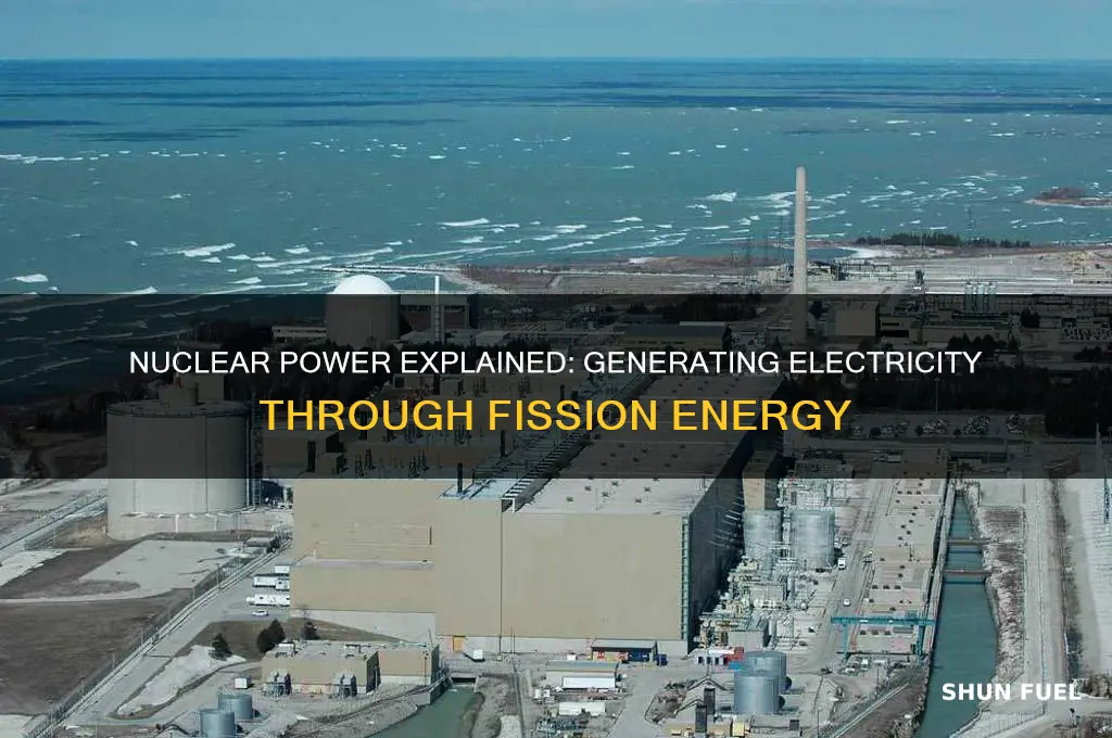 how is electricity generated using nuclear fuels