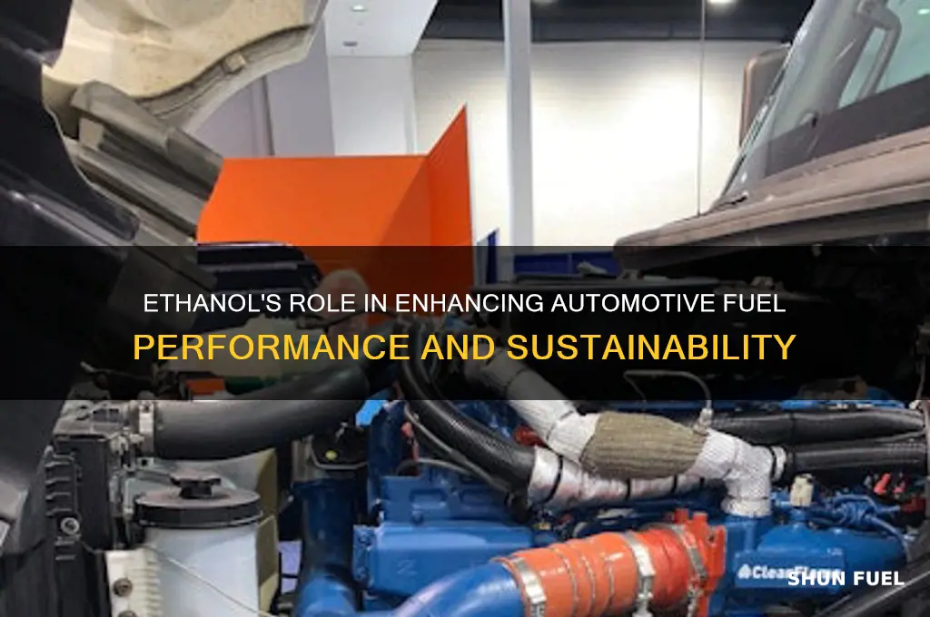 how is ethanol used in automotive fuel
