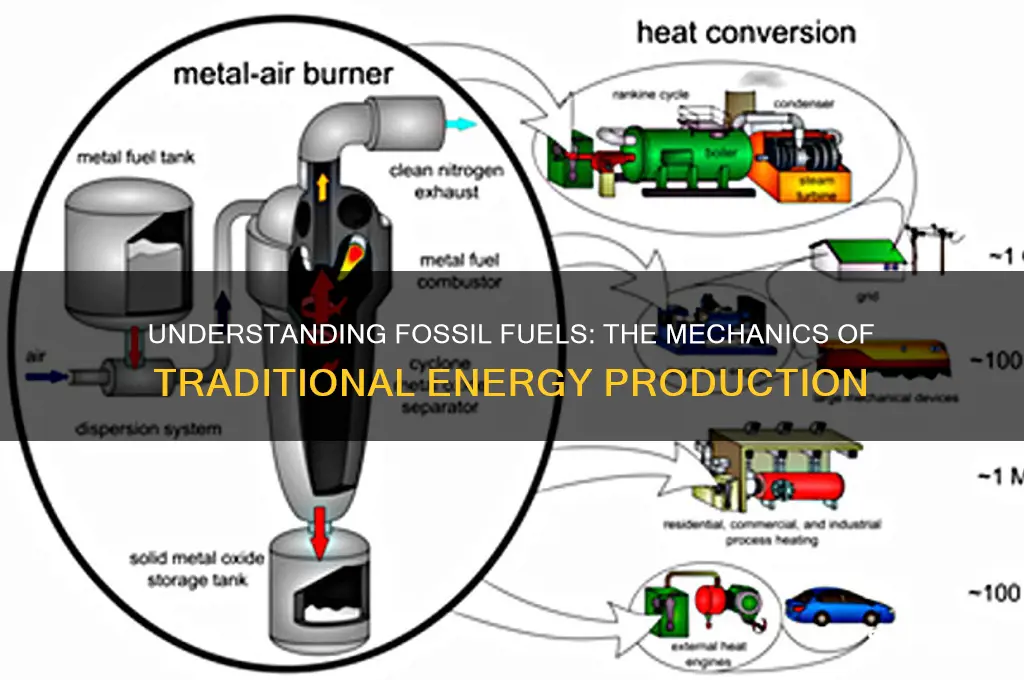 how is fossil fuel traditional energy works