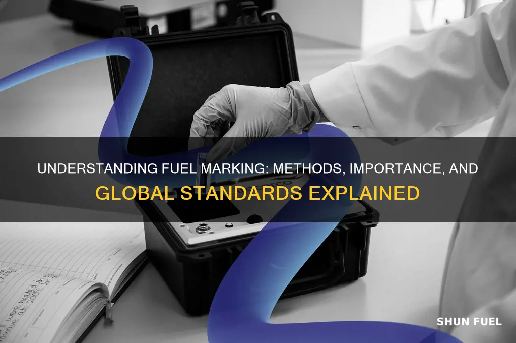 how is fuel marked