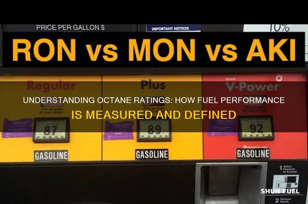how is fuel octane measured