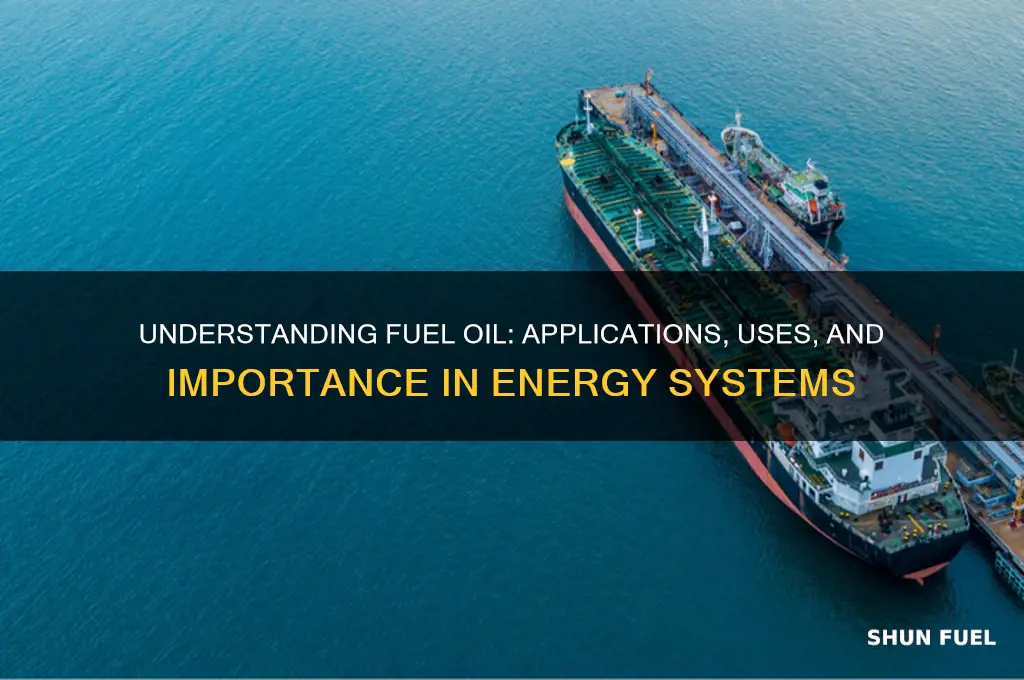 how is fuel oil used