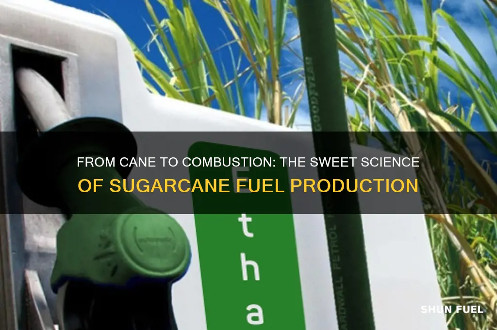 how is fuel produced from sugar cane