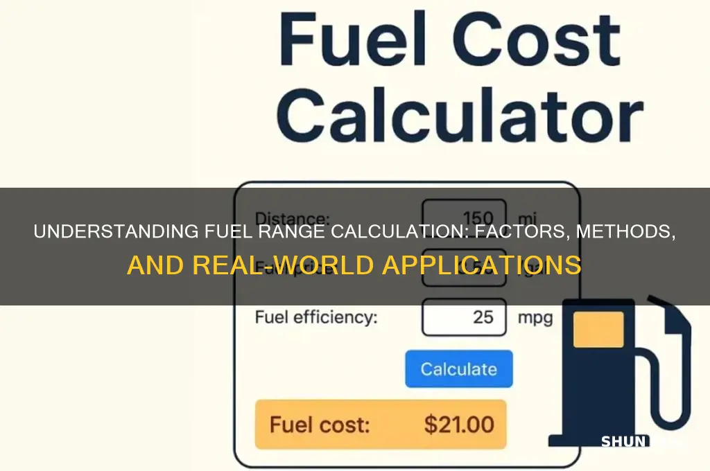 how is fuel range calculated