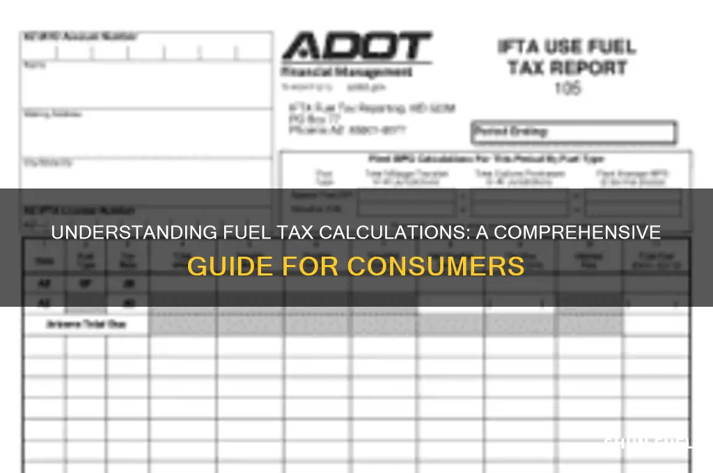 how is fuel tax calculated