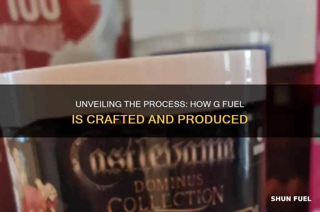how is g fuel made