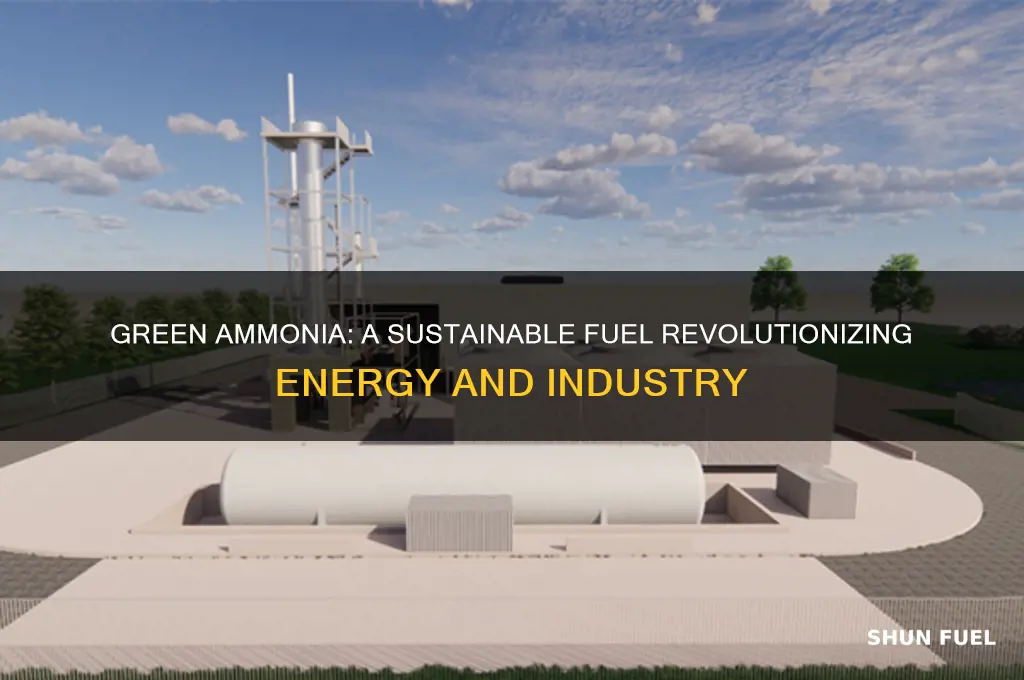how is green ammonia used as fuel
