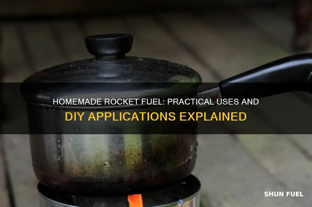 how is homemade rocket fuel useful