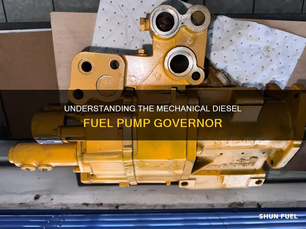 how is mechanical diesel fuel pump governor