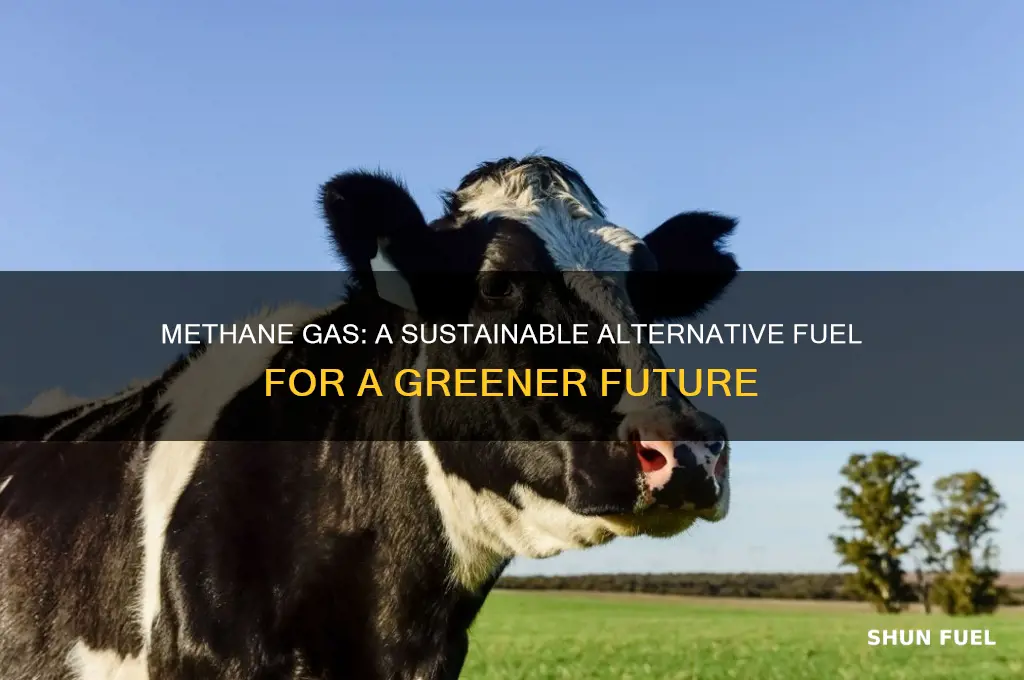 how is methane gas used as an alternative fuel