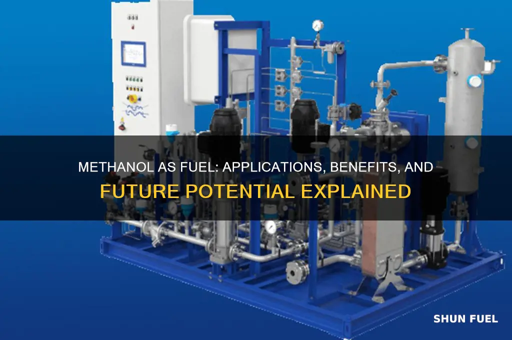 how is methanol used as a fuel