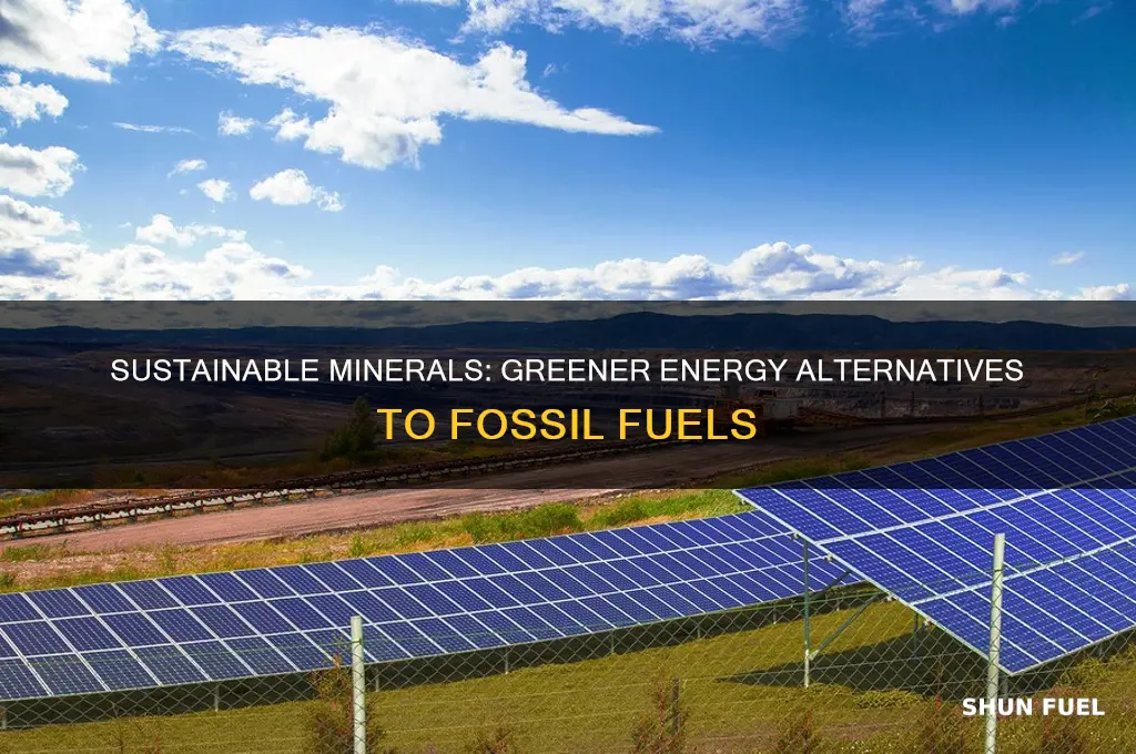 how is mineral use more sustainable than fossil fuel use