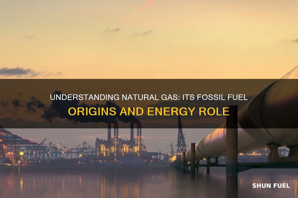 how is natural gas a fossil fuel