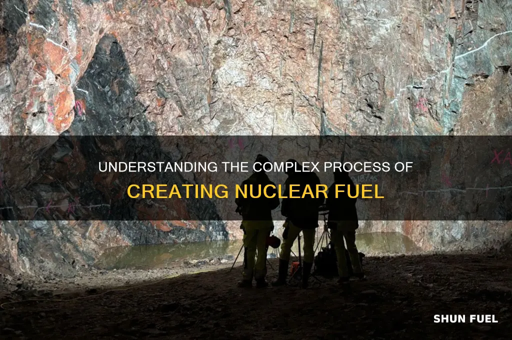 how is nuclear fuel formed