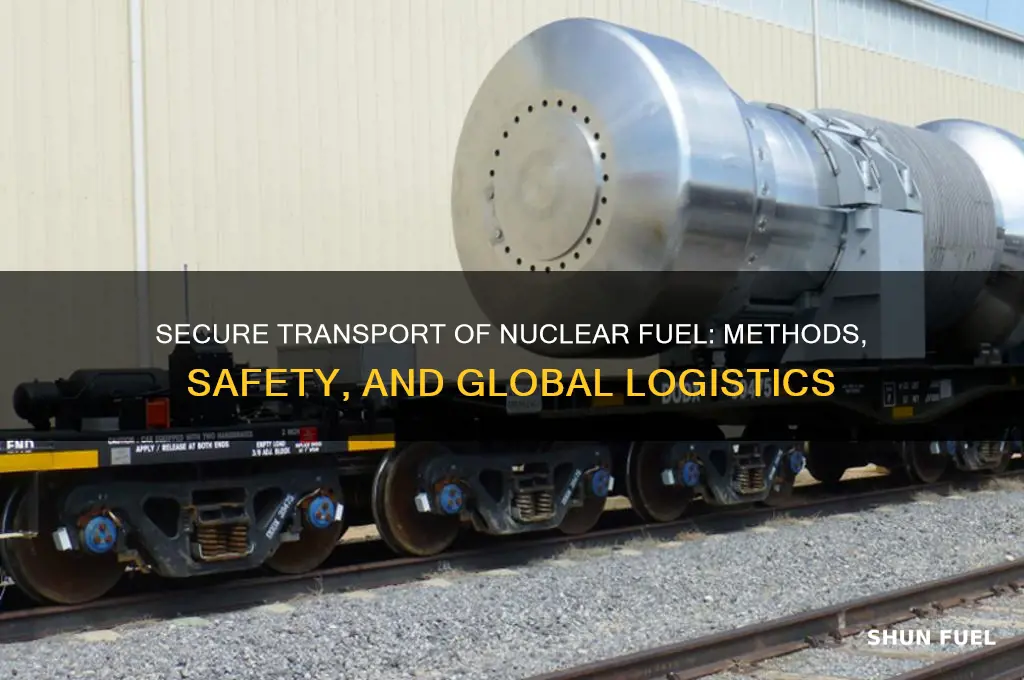 how is nuclear fuel transported