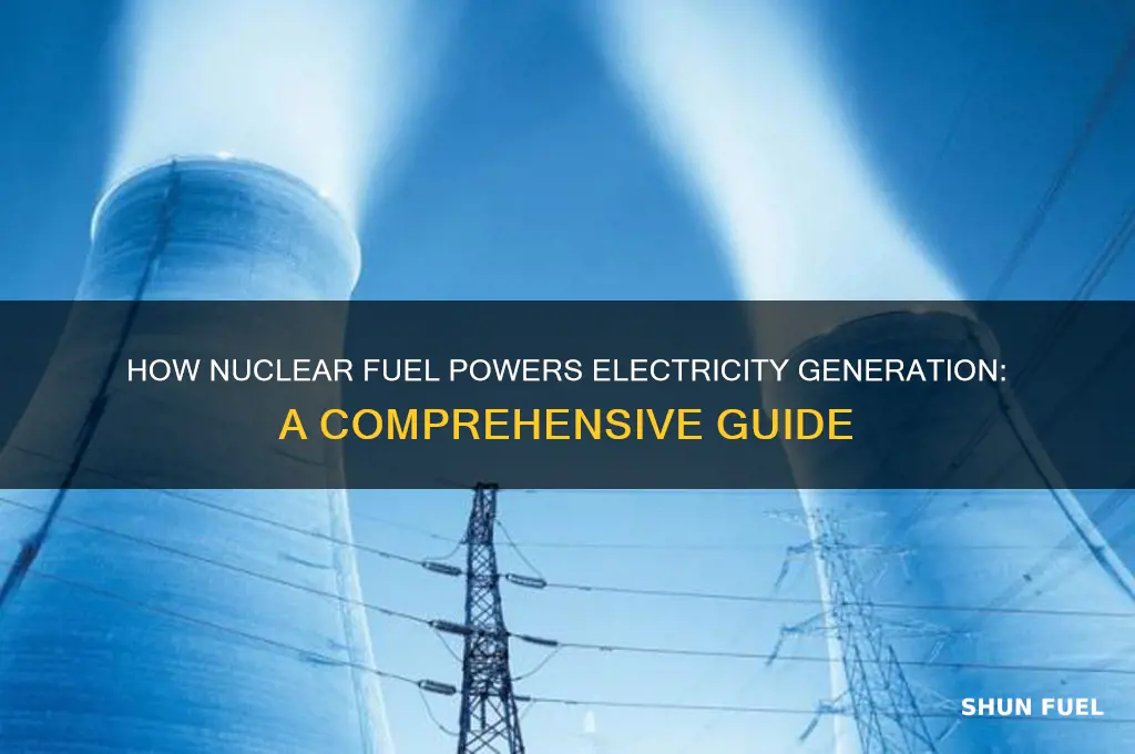 how is nuclear fuel used to generate electricity brainly