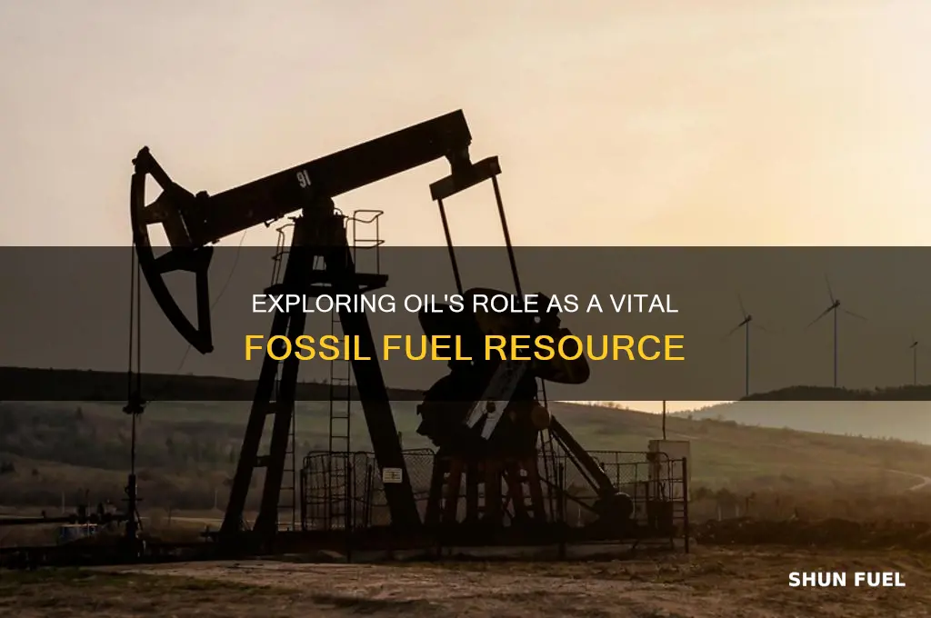 how is oil used as a fossil fuel