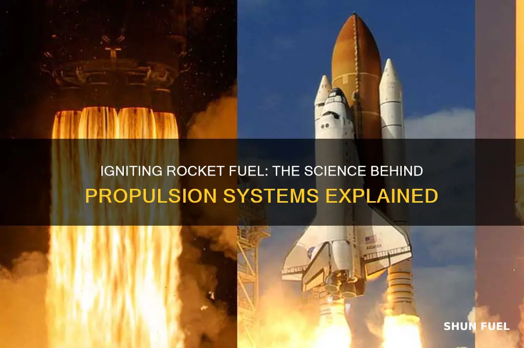 how is rocket fuel ignited