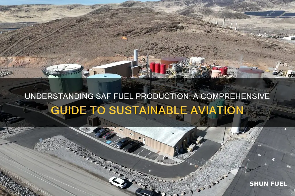 how is saf fuel made