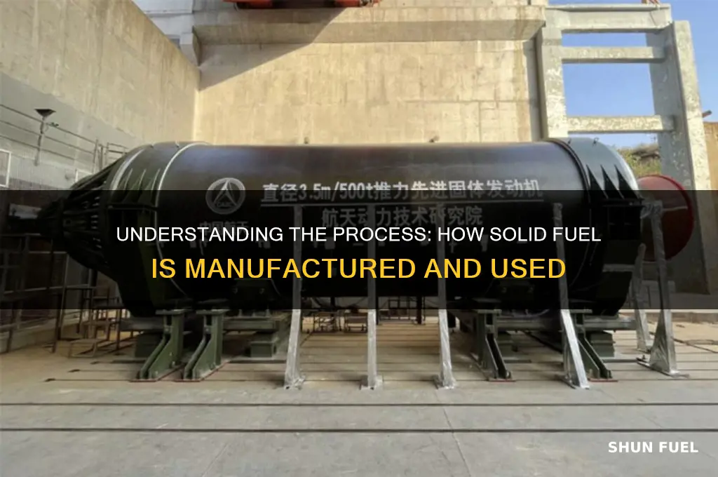 how is solid fuel made