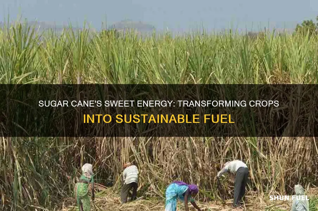 how is sugar cane used as fuel