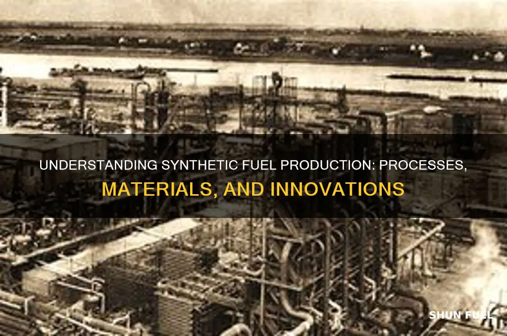 how is synthetic fuel made