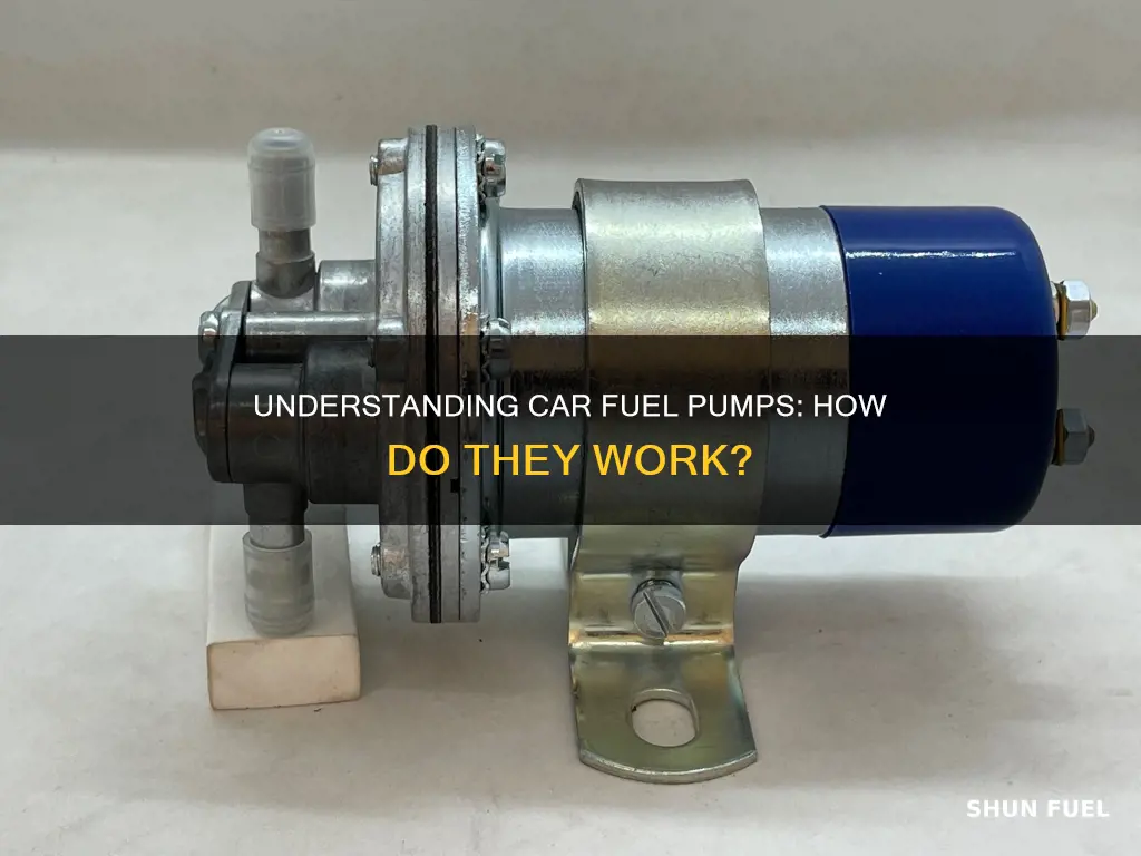 how is the car fuel pump relley works