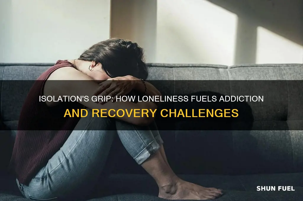 how isolation fuels addiction
