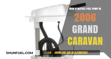 Step-by-Step Guide: Installing a Fuel Pump in a 2006 Grand Caravan