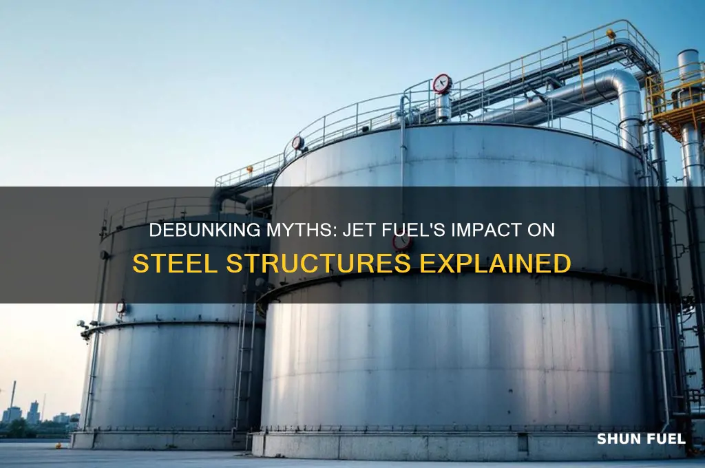 how jet fuel can melt steel
