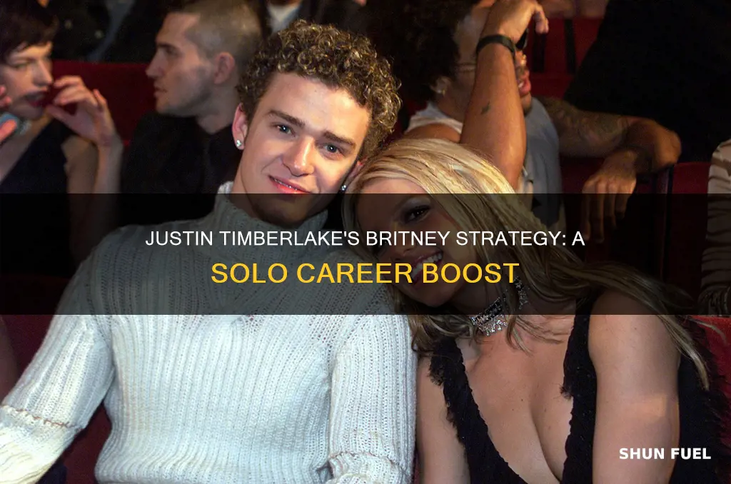 how justin timberlake use britney to fuel his solo career