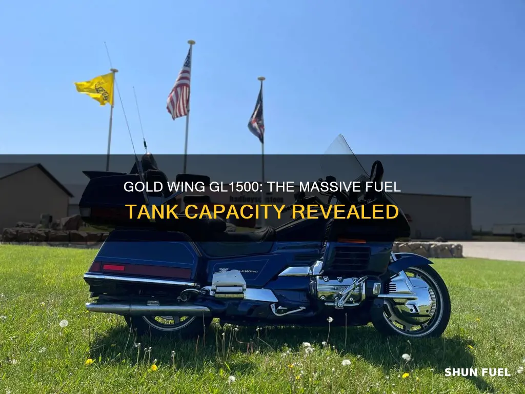 how large is 1996 gl1500 fuel tank