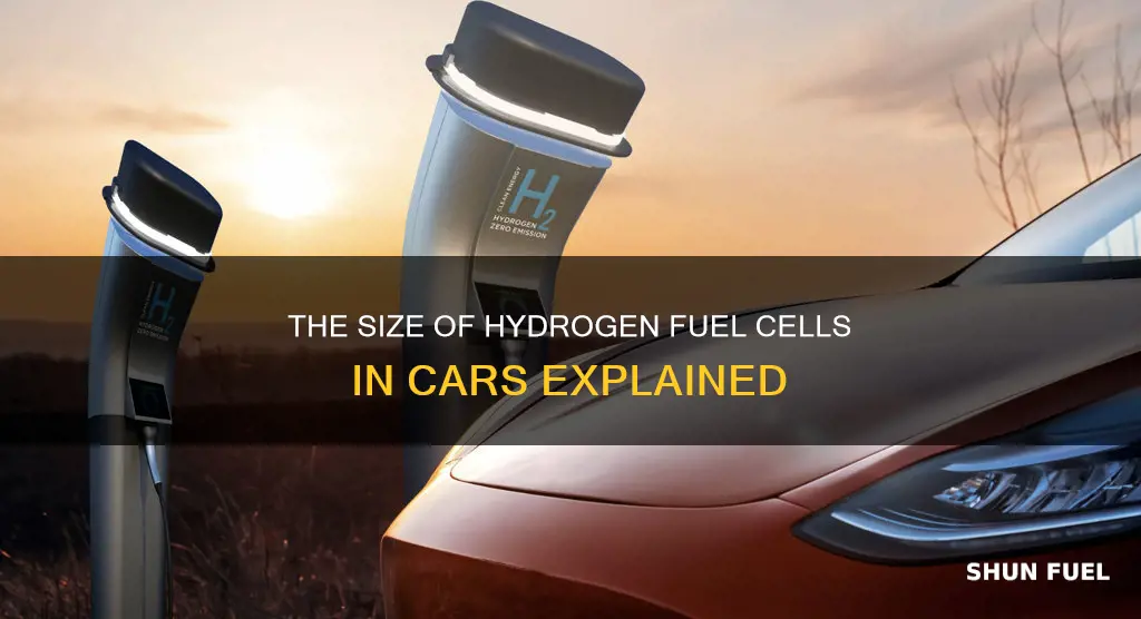 how large is a car hydrogen fuel cell
