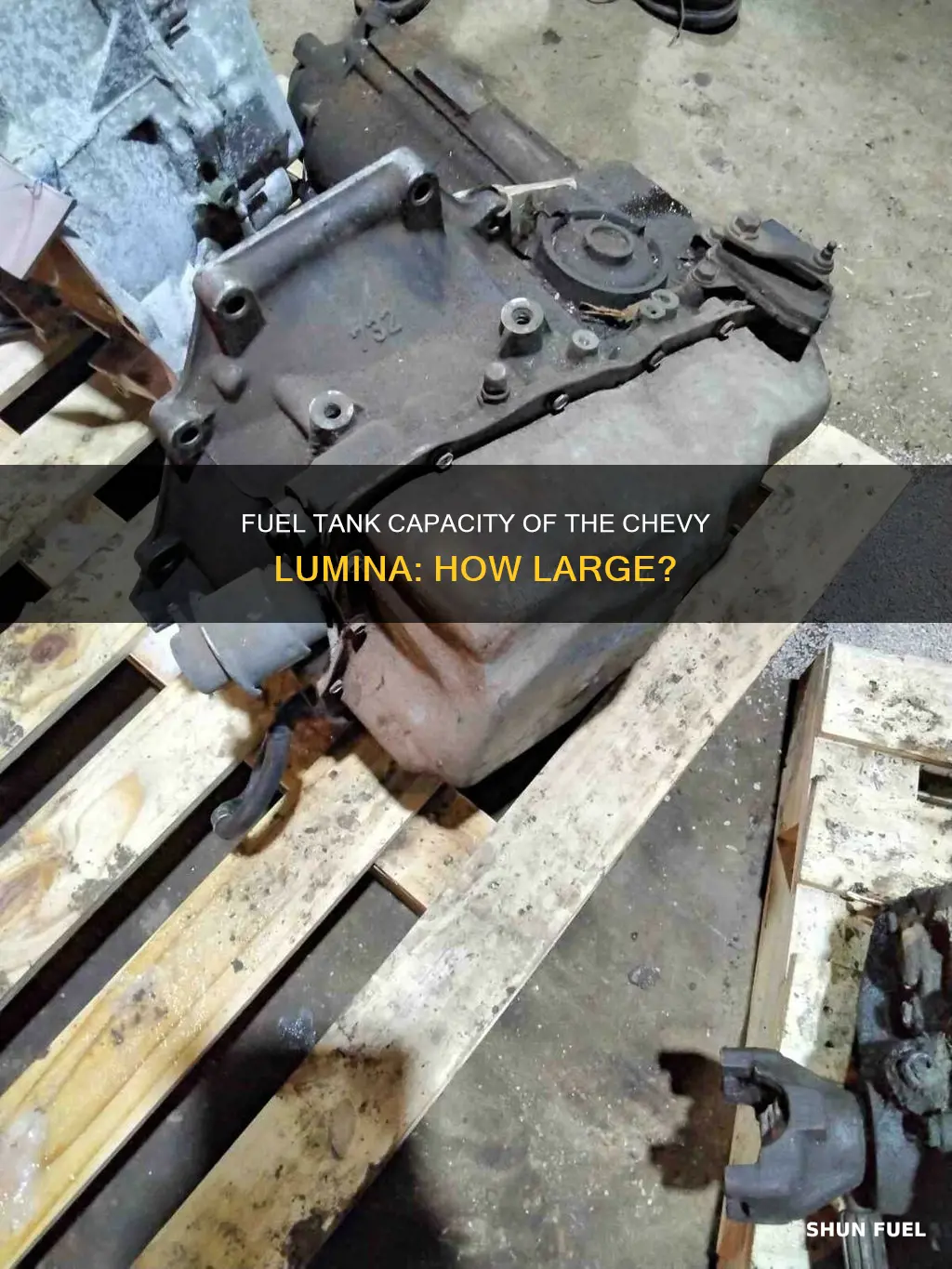 how large is fuel tank 97 chevy lumin