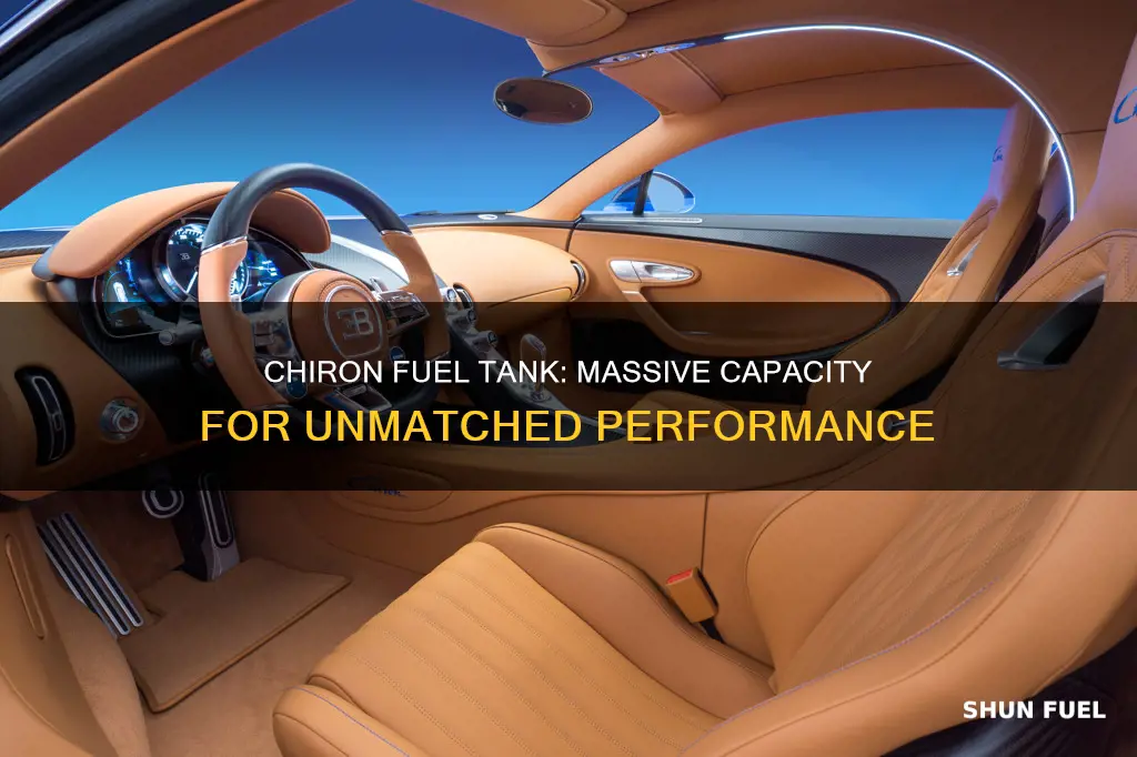 how large is the chiron fuel tank