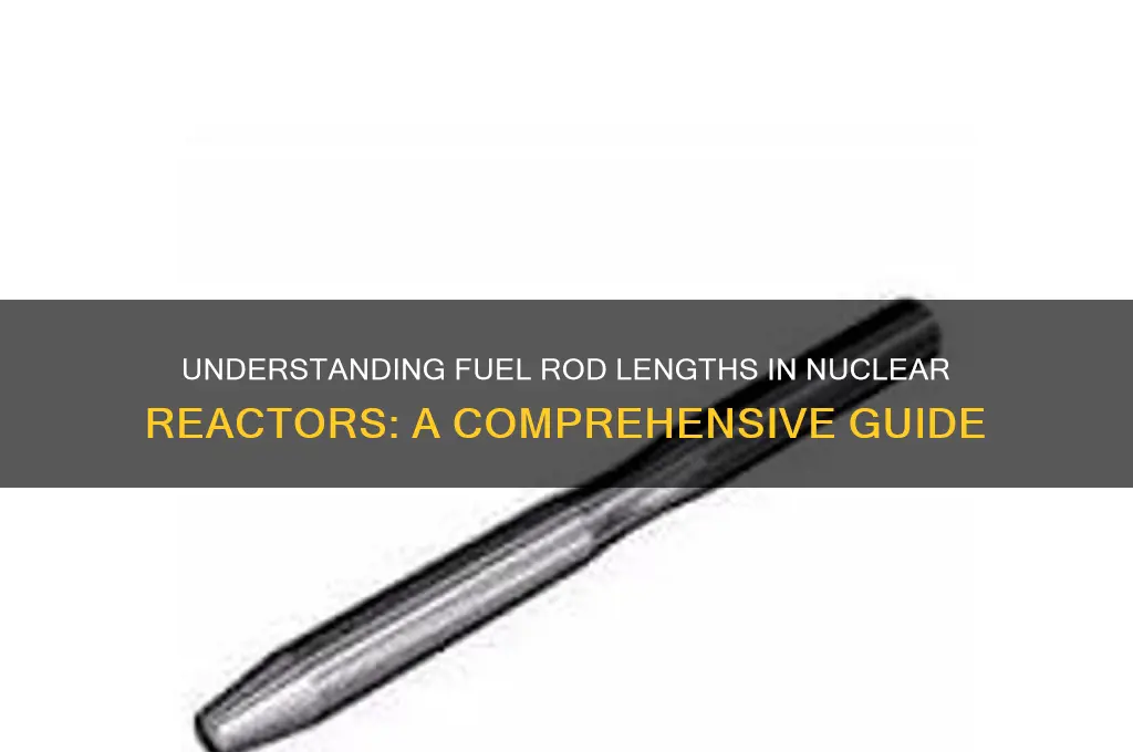 how long are fuel rods