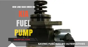 Kia Fuel Pump Back Order: Understanding Delays and Solutions