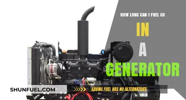 Maximizing Generator Runtime: How Far Can One Fuel Tank Go?