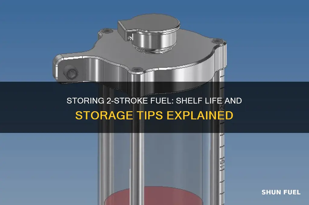 how long can 2 stroke fuel be kept
